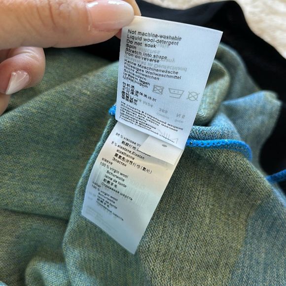 Marc Cain Skydiver Sweater Multicolor Size N5 - Picture 14 of 15